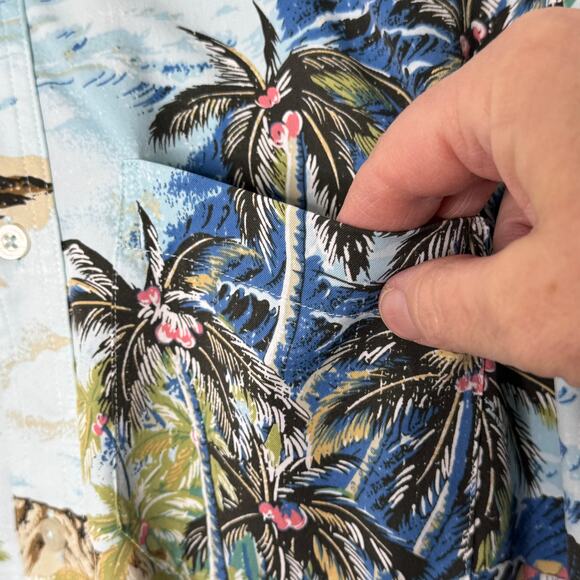 Southern Tide Reyn Spooner Hawaiian Island Performance shirt - Picture 6 of 11